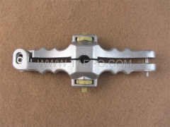 Fiber cable sheath longitudinal cutter tool