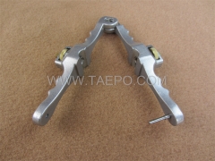 Fiber cable sheath longitudinal cutter tool