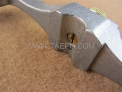 Fiber cable sheath longitudinal cutter tool