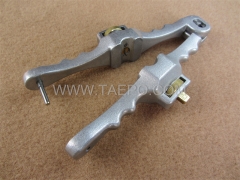 Fiber cable sheath longitudinal cutter tool