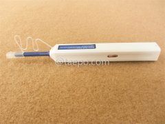 Fiber optic one click cleaner pen for 1.25mm LC and MU fiber connector