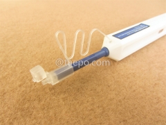 Fiber optic one click cleaner pen for 1.25mm LC and MU fiber connector