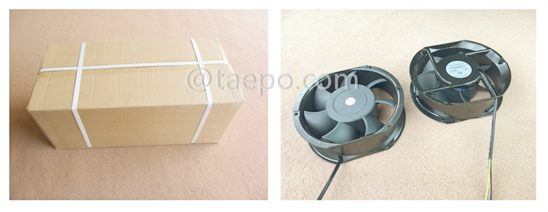 Packing Picture for Ball bearing 48V 4 lead wires DC axial flow fan