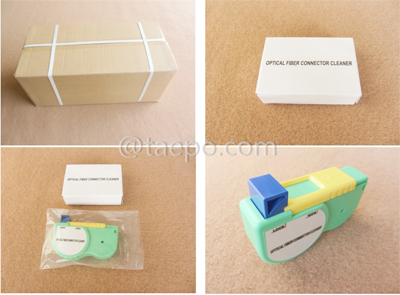 Packing Picture for Fiber optic connector cassette cleaner