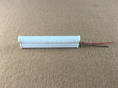 7W 20-80VDC plastic base LED T5 tube light lamp with switch