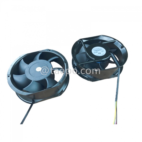 Ball bearing 48V 4 lead wires DC axial flow fan