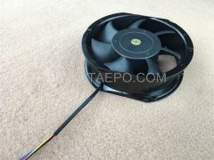 Ball bearing 48V 4 lead wires DC axial flow fan