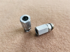 Watrproof RG11 Aluminum Feed-thru connector for CATV