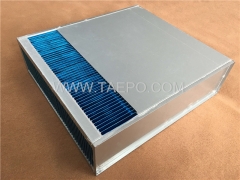 L-L air flow IPX5 protection Counter flow heat exchanger core for Outdoor Enclosure