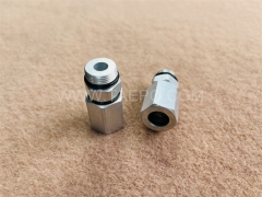 Watrproof RG11 Aluminum Feed-thru connector for CATV