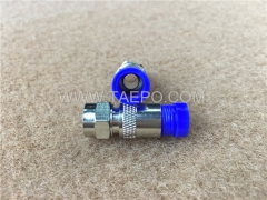 RG6 water proof compression male F connector