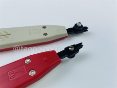 Red Insertion tool for MDF disconnection block 71 #TP-1401-100 with plastic chunk