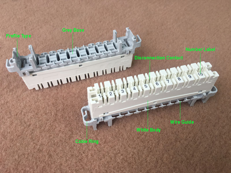 illustration for 10 pairs LSA profile highband disconnection module