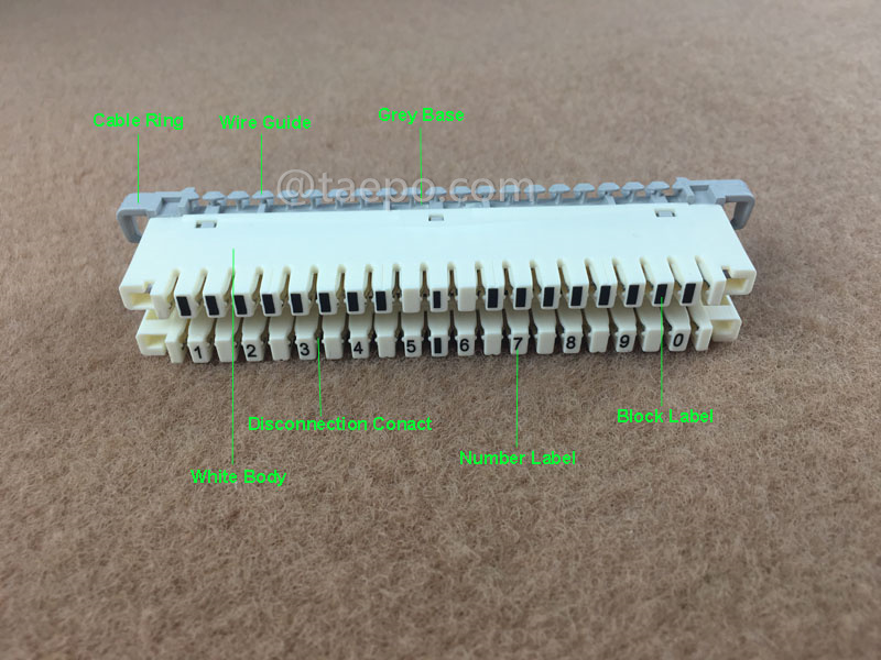 illustration for 10 pairs LSA disconnection module