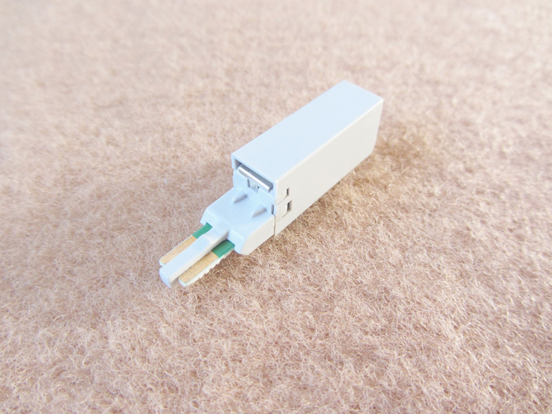 1 pair MDF protector for LSA module, against over-voltage over-current protection