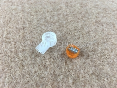 UY2 butt connector, 2-wire, 0.4-0.9mm conductor, max insulation 2.08mm, dual pins, gel filled