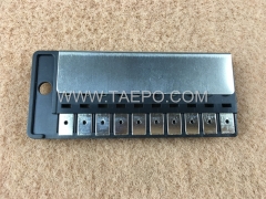 5 pairs over-voltage protection magazine for MDF disconnection block 71 #TP-1401-100, with 2 pole GDT arrester