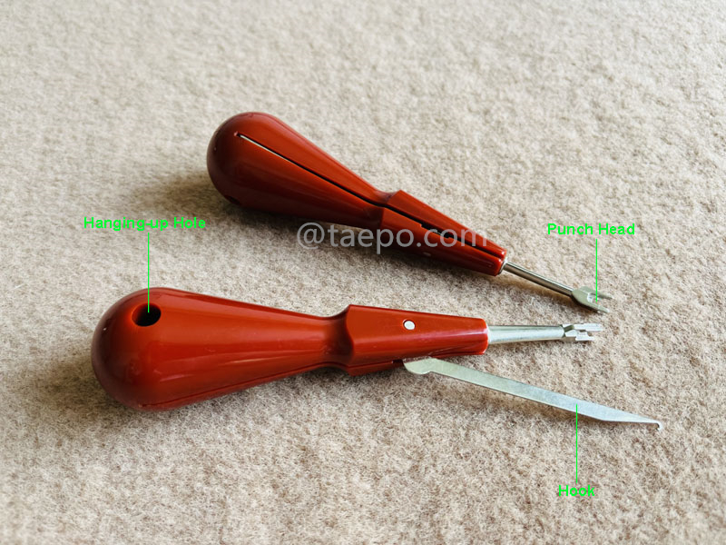 Illustration pictures for  Standard insertion tool, integral pulling hook