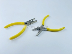Crimping tool for small wire connectors