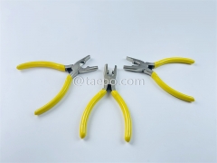 Crimping tool for small wire connectors