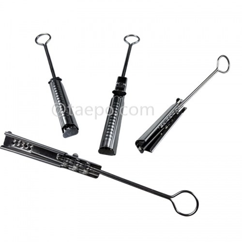 Anchor clamp for drop cable, diameter 5-7mm