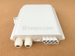 Fiber splitter box (FSB), outdoor, SC, 8 fibers, plastic housing
