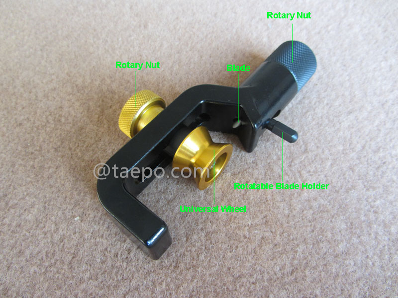 Illustration pictures for Fiber cable sheath longitudinal and horizontal cutter