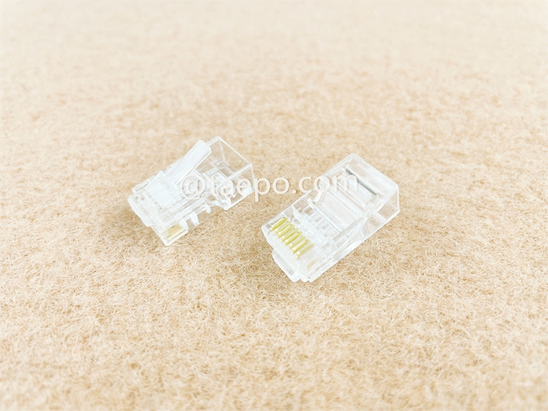 Modular plug, CAT5E, RJ45, 8P8C, UTP
