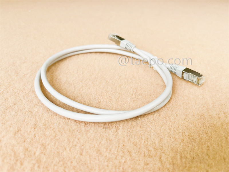 LAN patch cord, CAT5E, FTP, RJ45-RJ45, 1m