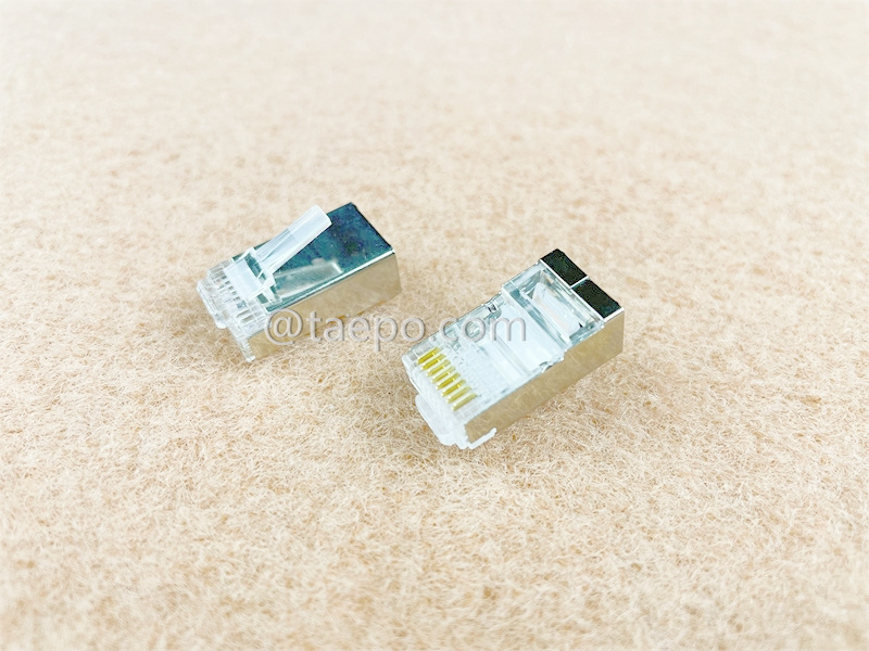 Modular plug, CAT6, RJ45, 8P8C, STP