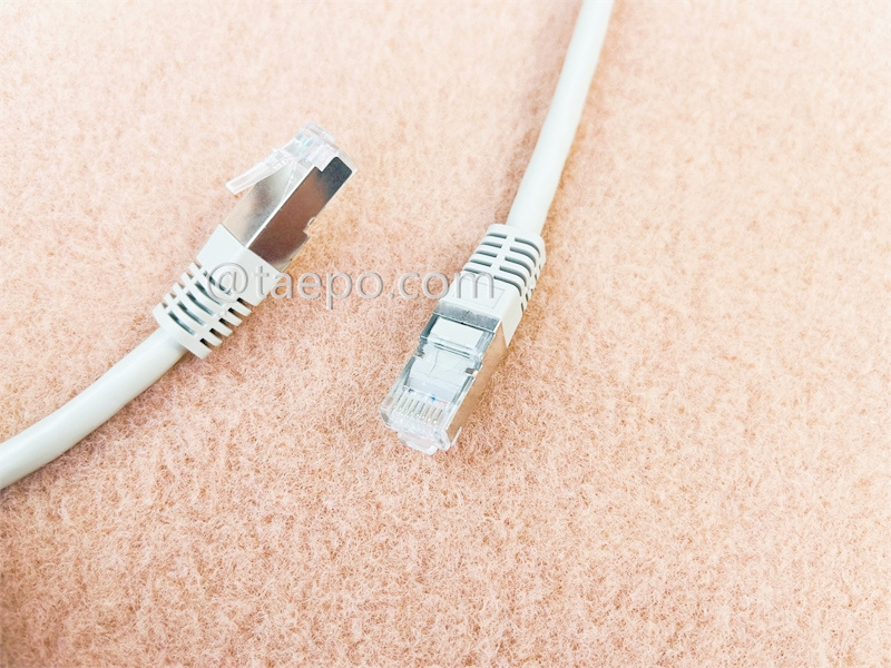 LAN patch cord, CAT6A, S/FTP, RJ45-RJ45, 1m