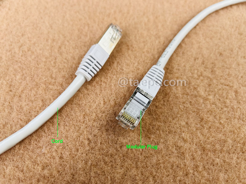 Illustration pictures for LAN patch cord, CAT6, FTP, RJ45-RJ45, 1m