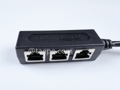 RJ45 coupler 3 inputs 1 output
