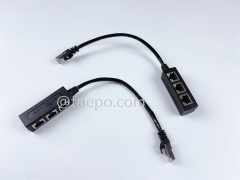 RJ45 coupler 3 inputs 1 output