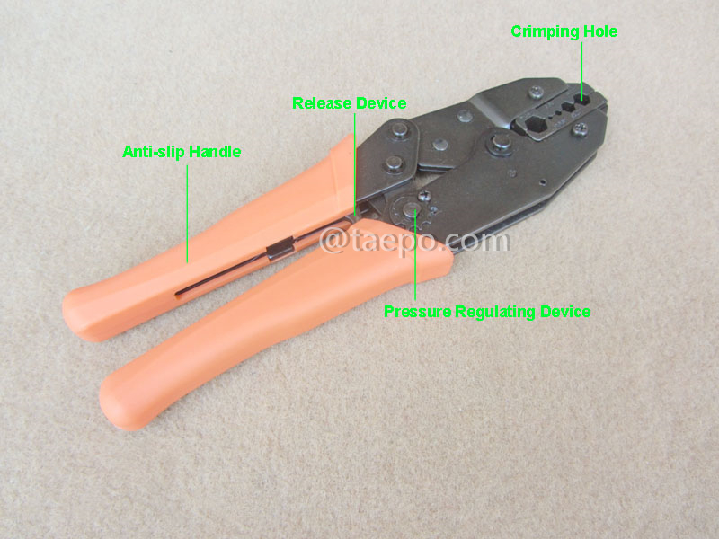 Illustration pictures for Compression crimping tool